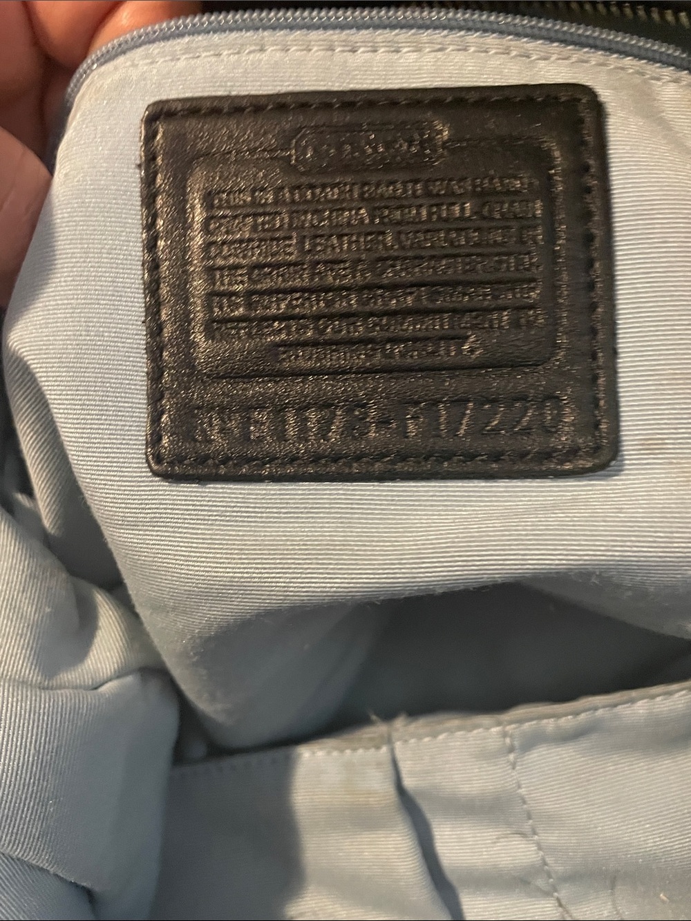Coach Black Leather Shoulder Bag - Picture 4 of 9